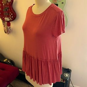 Mossimo Peplum Style t-shirt XS